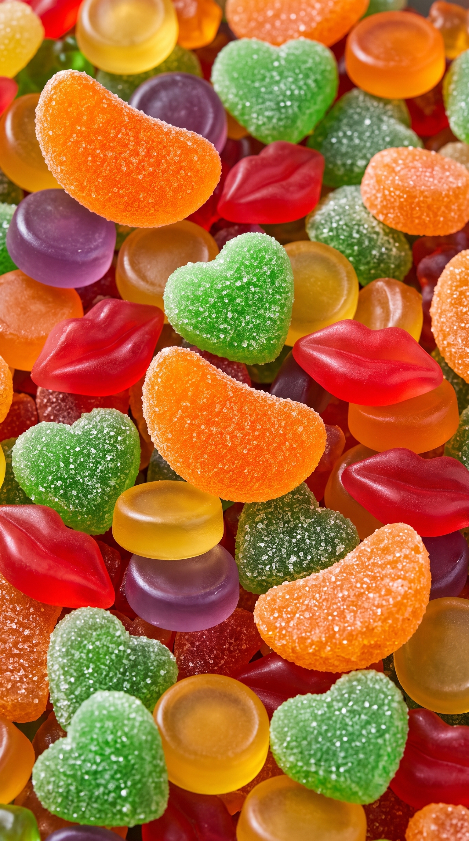 Gummies coloridas